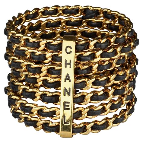 bracelet chanel femme prix|chanel vintage bracelet.